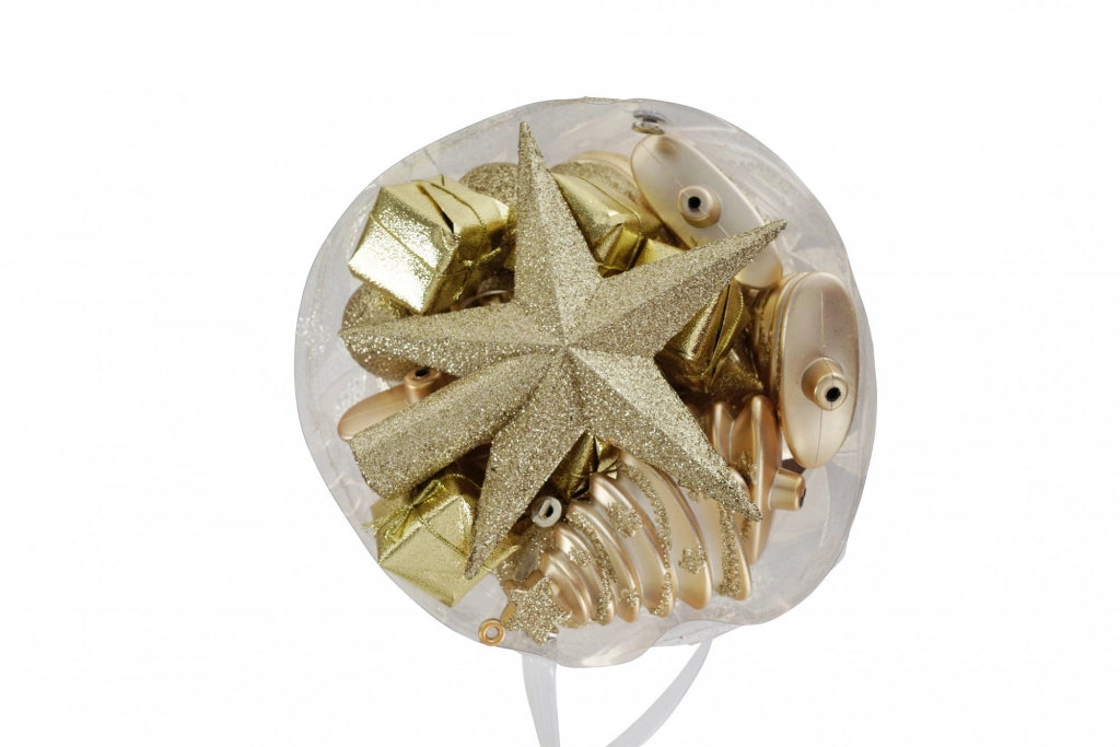 Sernio, Decorazione da Natale, oro