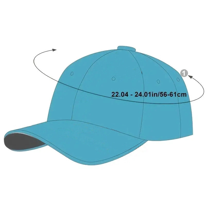 Cappellini da baseball neri con ricamo di capra