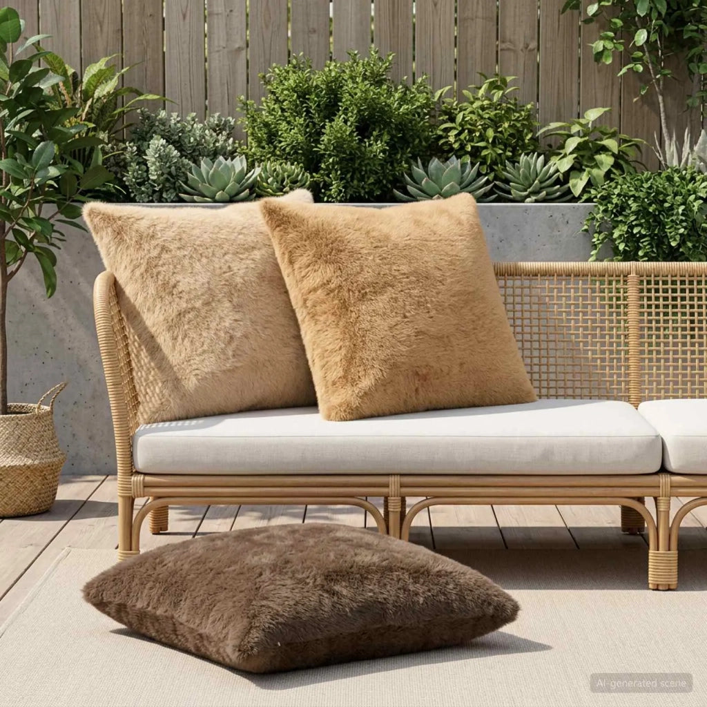 Federa 6 pz HEERLEN Crema 70 x 70 cm 913460