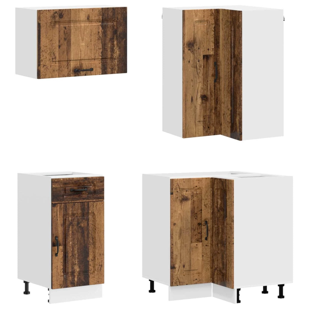 Unità Cucina KALMAR 8 pcs Legno antico Legno ingegnerizzato 3438379