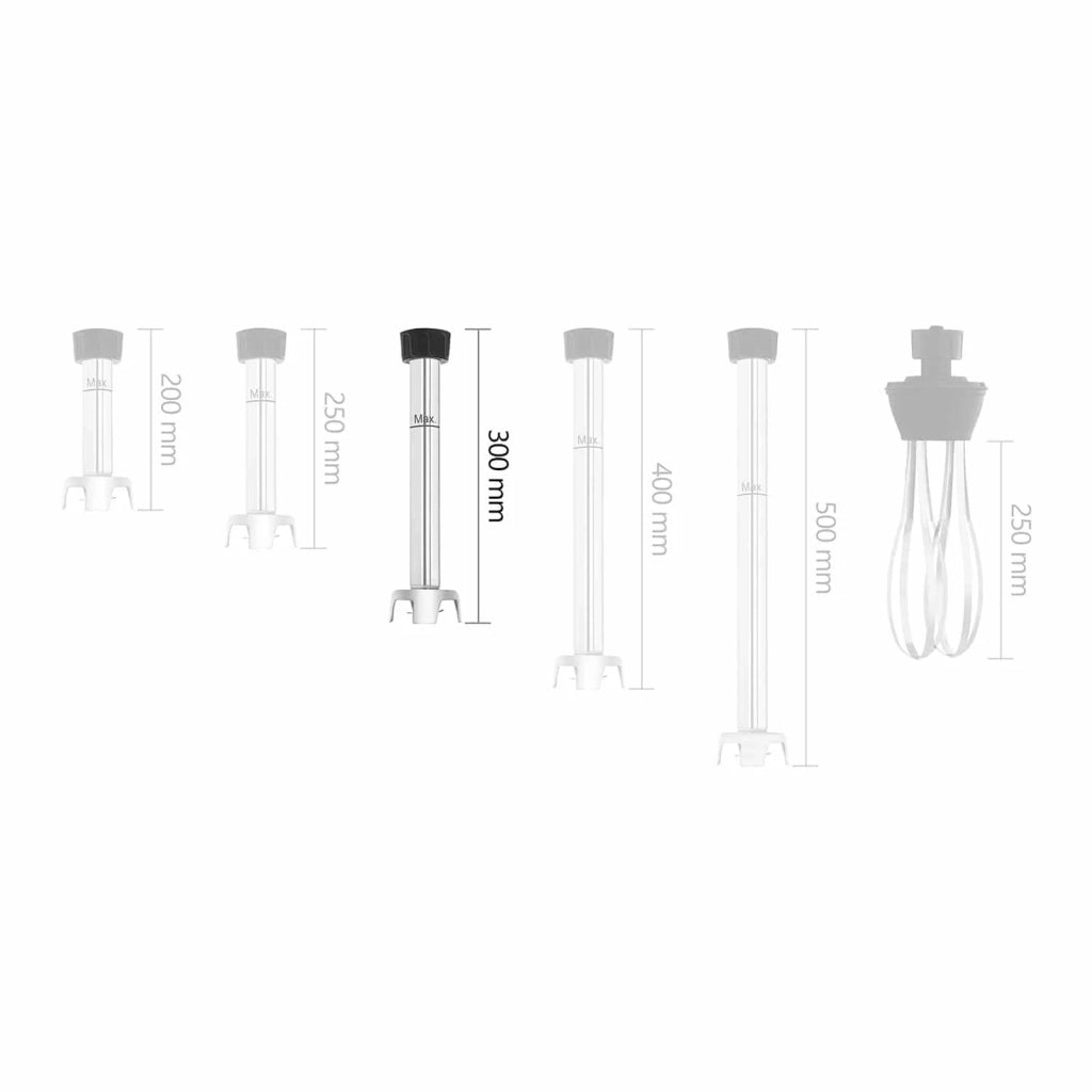 Braccio miscelatore in acciaio inox da 300 mm 14_0004710