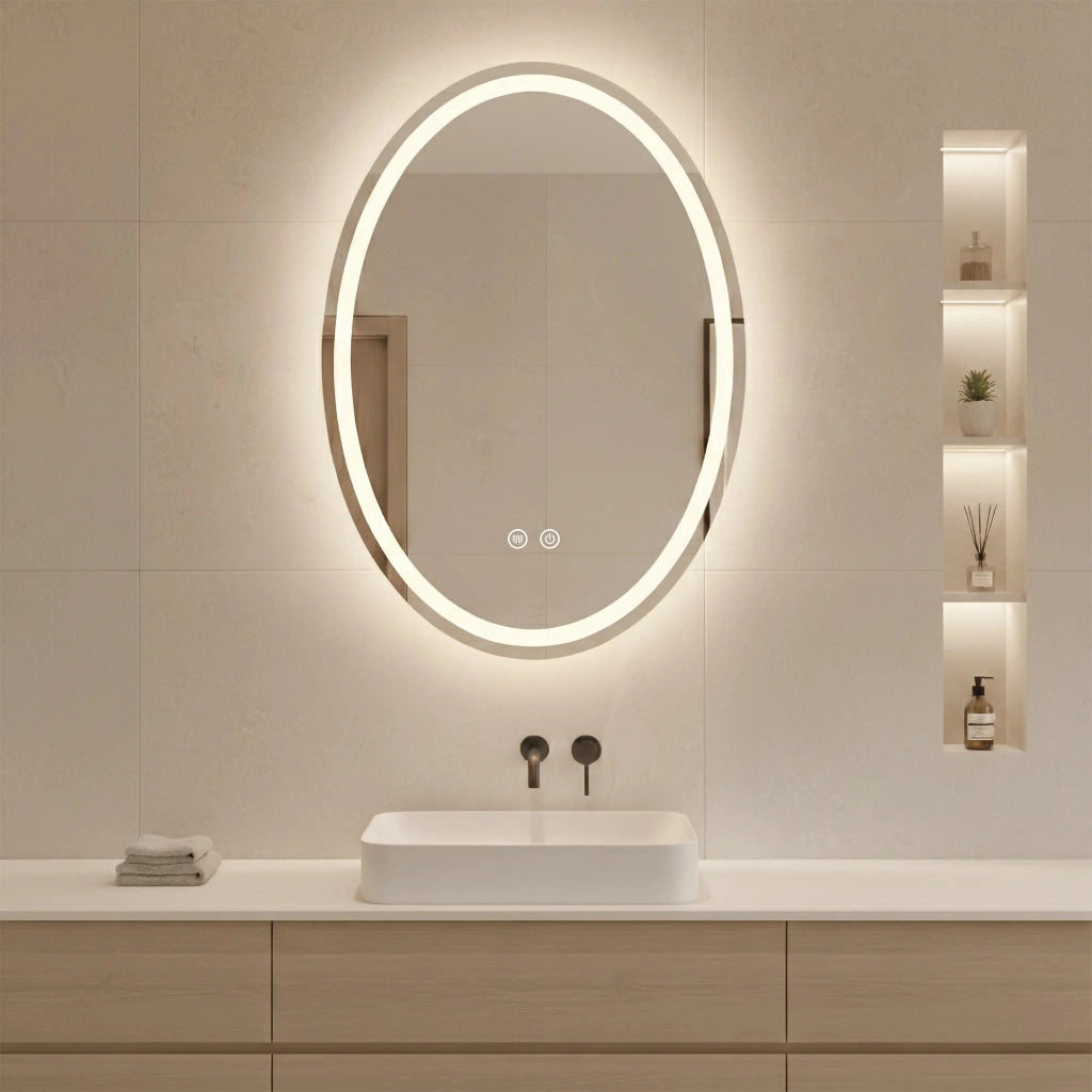 Specchio Led Marco 60x80 Cm
