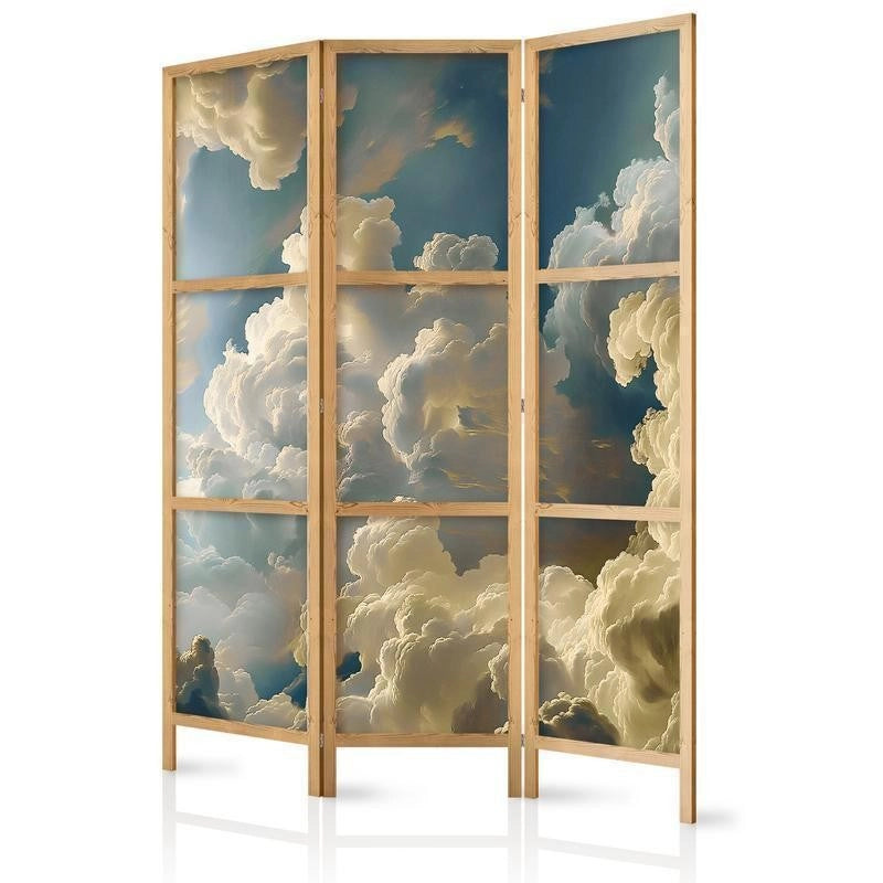 Paravento giapponese - Sun and Shadows: A Theatrical Display of Nature High Above the Earth Larghezza x Altezza Decor: 135x172