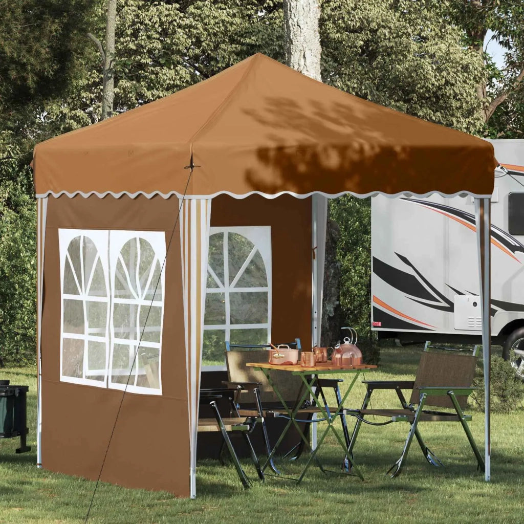 Tenda per feste a pop-up-Gazebo Beige 195 x 195 x 245 cm 389897