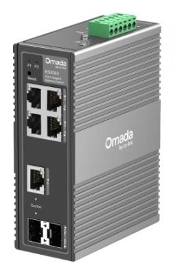 Omada 6-port gigabit industrial easy managed switc - IES206G