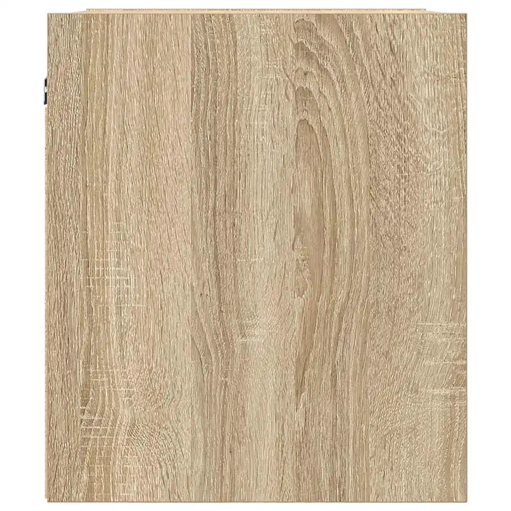 Comodini a Muro 2 pz-Set di 2 Tavolino da notte Rovere Sonoma 38x34x40 cm 109261