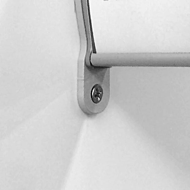 Targa a bandiera bifacciale - 20 x 15