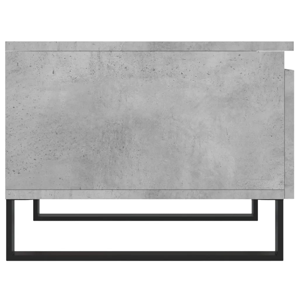 Tavolini Salotto 2pz Grigio Cemento 50x46x35 Legno Multistrato 830885
