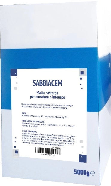 SABBIACEM 5 kg - 4 pezzi