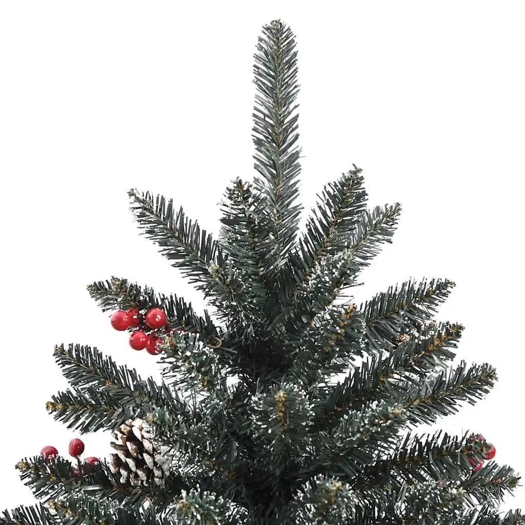 Albero di Natale | Decorazioni natalizie artificiale con 300 LED Verde 180 cm
