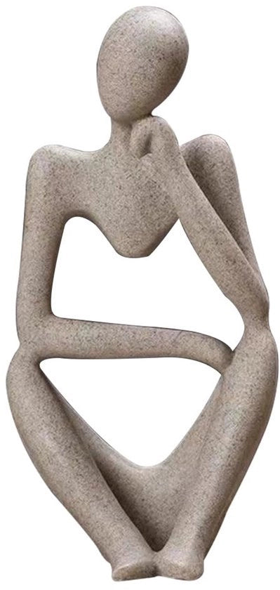 Sculptura di Stile Moderno in Pietra, Decorazione Artistica per Ufficio, Salotto, Libreria, Tavolo