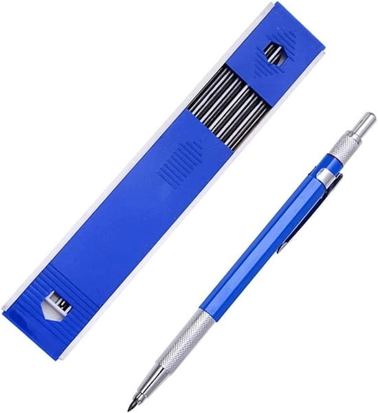 Lapis 2 mm - Lapis Meccanico - 10 Colori - Plastica/Metallo - 14,5 cm - Per Disegno Tecnico
