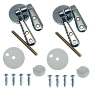 Cerniere P/Sedili Wc Cromate