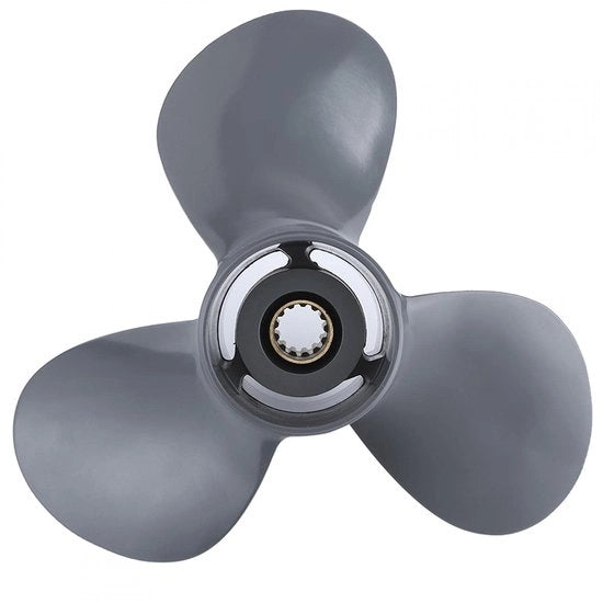 Motore di imbarco esterno Propeller 11 1/4 x 13 per 35-60 PK in alluminio 3 pale