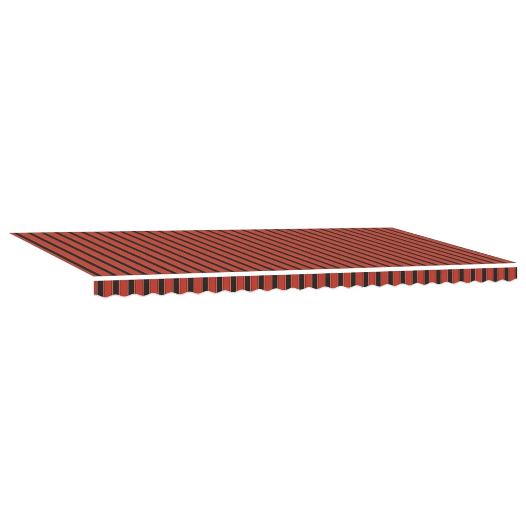 Tenda Retrattile arancione e marrone 600 × 350 cm 3331707