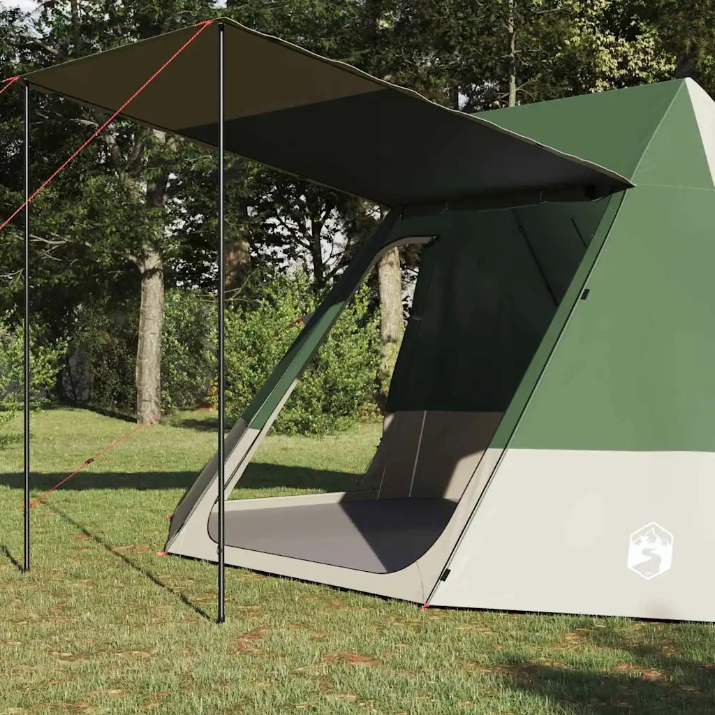 Tenda da campeggio con tetto-Tenda per Escursionismo Verde 482 x 360 x 227 cm taffet¨¤