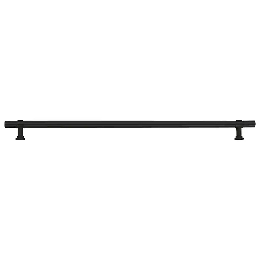 Maniglie per Mobili 5pz Nere 320mm in Acciaio Inox 155426