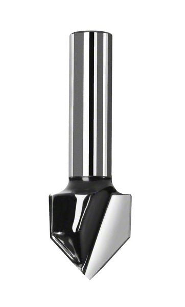 2608628407 - Bit per scanalature a V, 8 mm, D1 16 mm, L 16 mm, G 45 mm, 90 gradi 8 mm, D1 16 mm, L 16 mm, G 45 mm, 90 gr