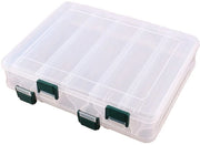 Cassa da pesca portatile - 12 Compartimenti - Doppia faccia - Progettata per essere trasportata - Coperchio facile da aprire e vedere - Impermeabile