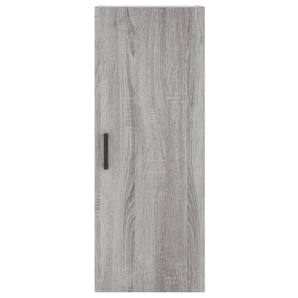 Armadietto a Muro | Mobile a Parete Grigio Sonoma 34,5x34x90 cm