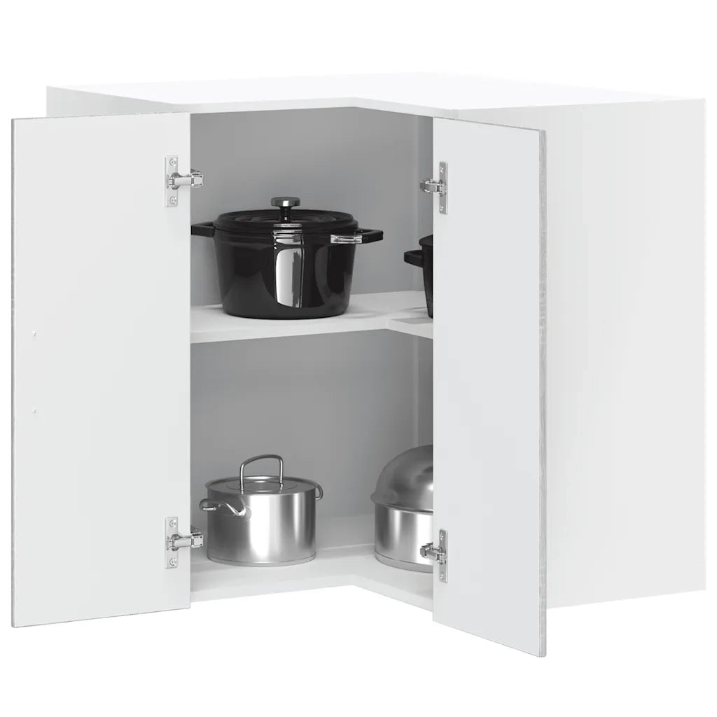 Pensile da Cucina ad Angolo Lucca Grigio Sonoma in Truciolato 853863