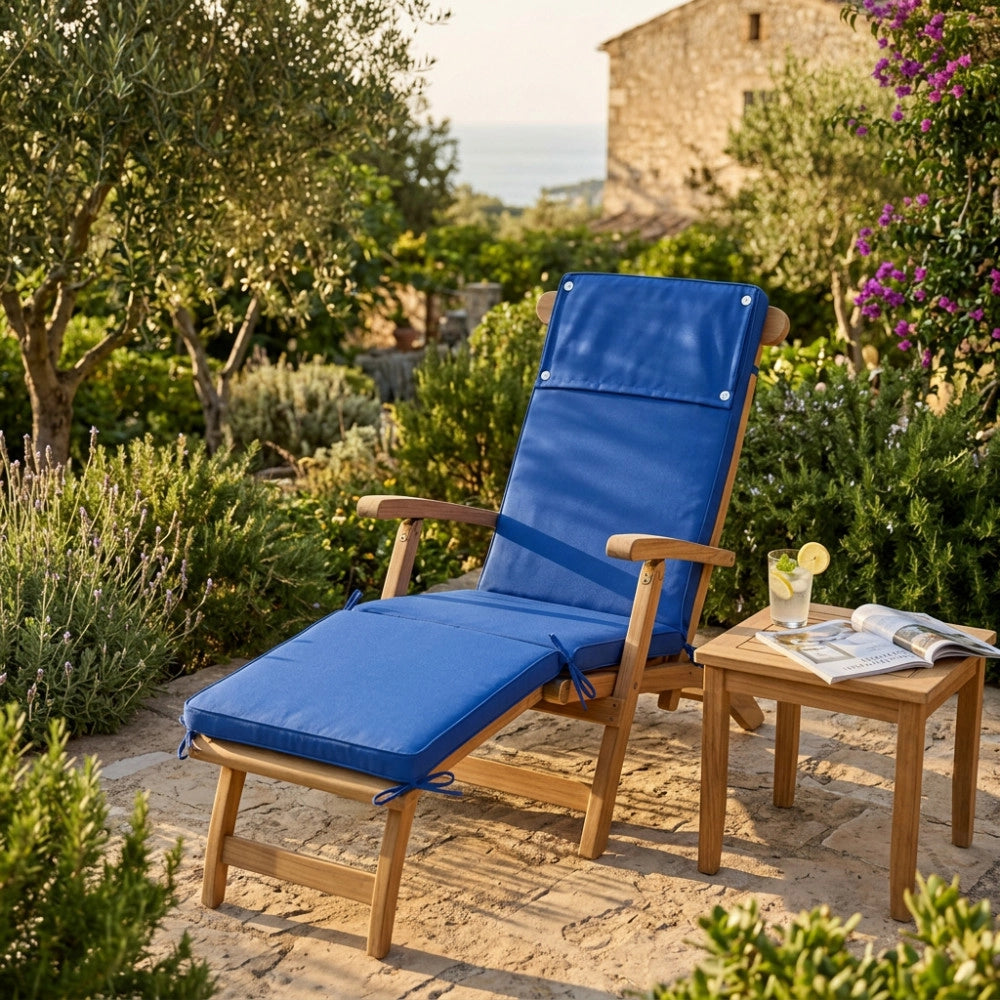 CUSCINO REAL STEAMER BLU SCURO