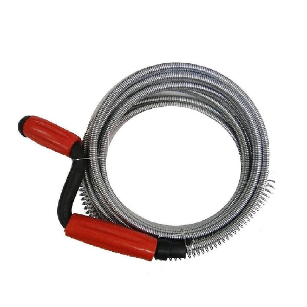 Trade Shop - Sturalavandino Molla Sturatubi Scarichi Spirale Disintasare Tubi ø6mmx7.5mt 59945 -