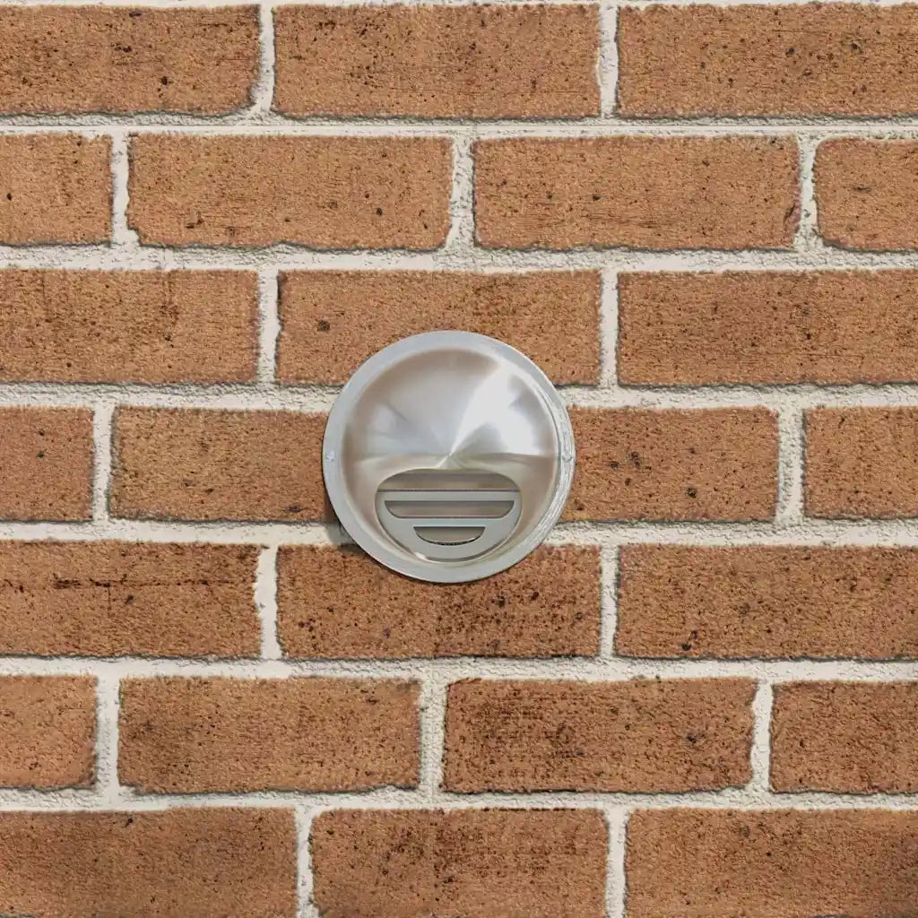 Coperture per ventilazione d'aria 2 pz Argento 100 mm CFW3825327