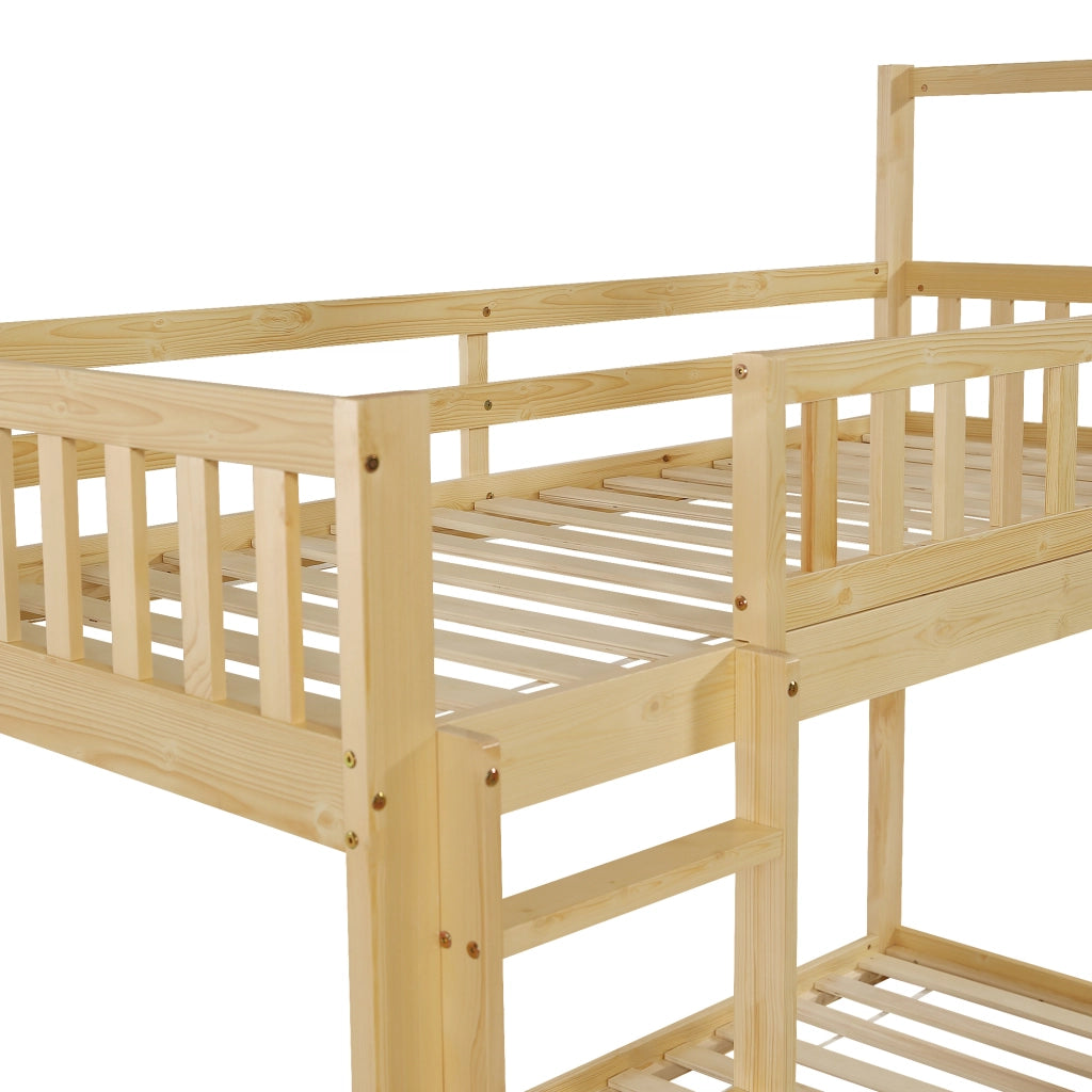 LETTO A CASTELLO Casa 90x200 cm Legno Naturale