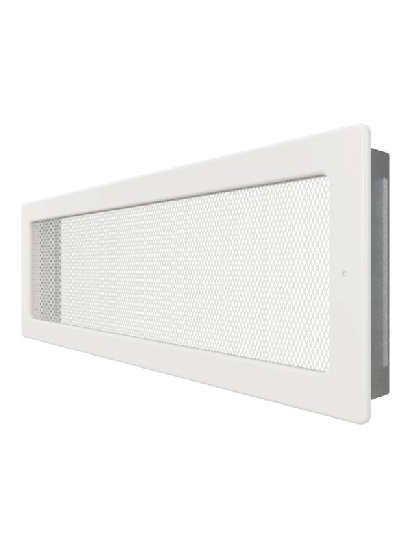 Griglia di ventilazione per camino Bianca - Classic 17x49