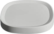 Vaso per piante a ruote - Bianco - Diametro 22cm