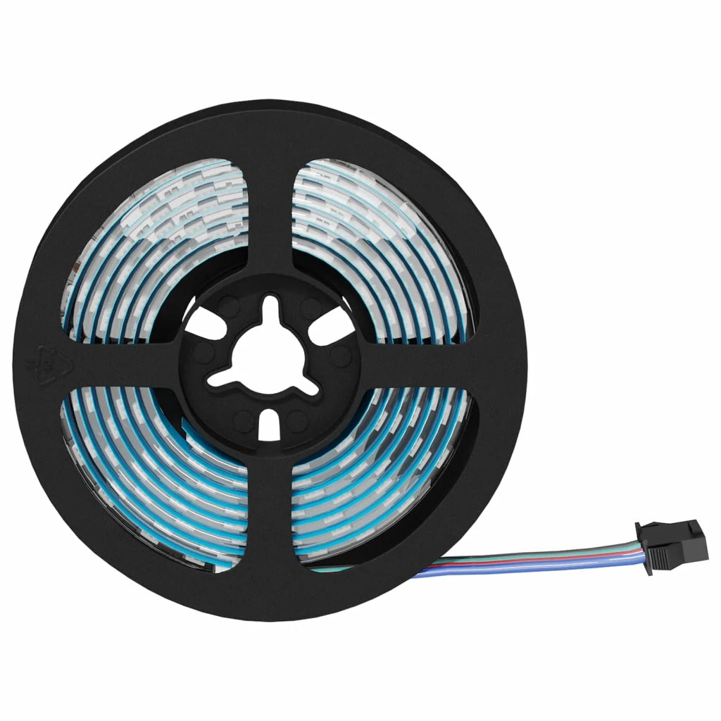 Striscia LED 12 pcs Nero e trasparente 1700 mm Rame e plastica 3429109