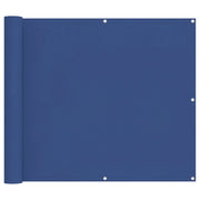 Schermo da balcone | Paravento da Balcone Blu 100 x 1000 cm Tessuto Oxford
