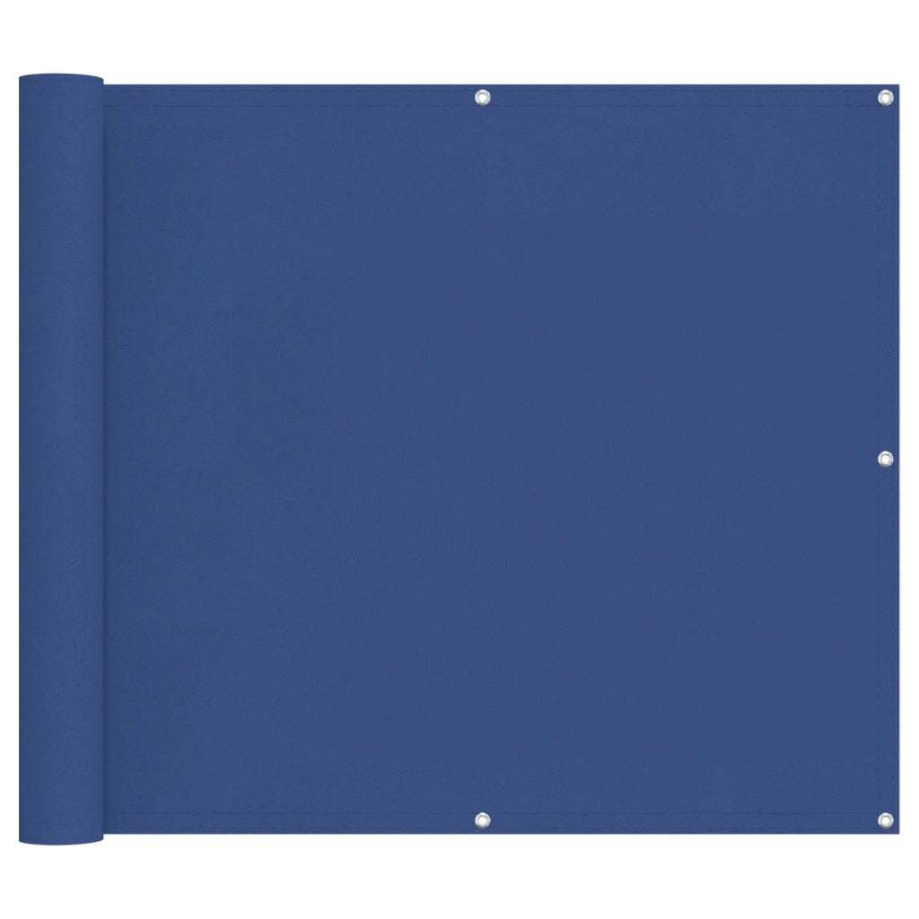 Schermo da balcone | Paravento da Balcone Blu 100 x 1000 cm Tessuto Oxford