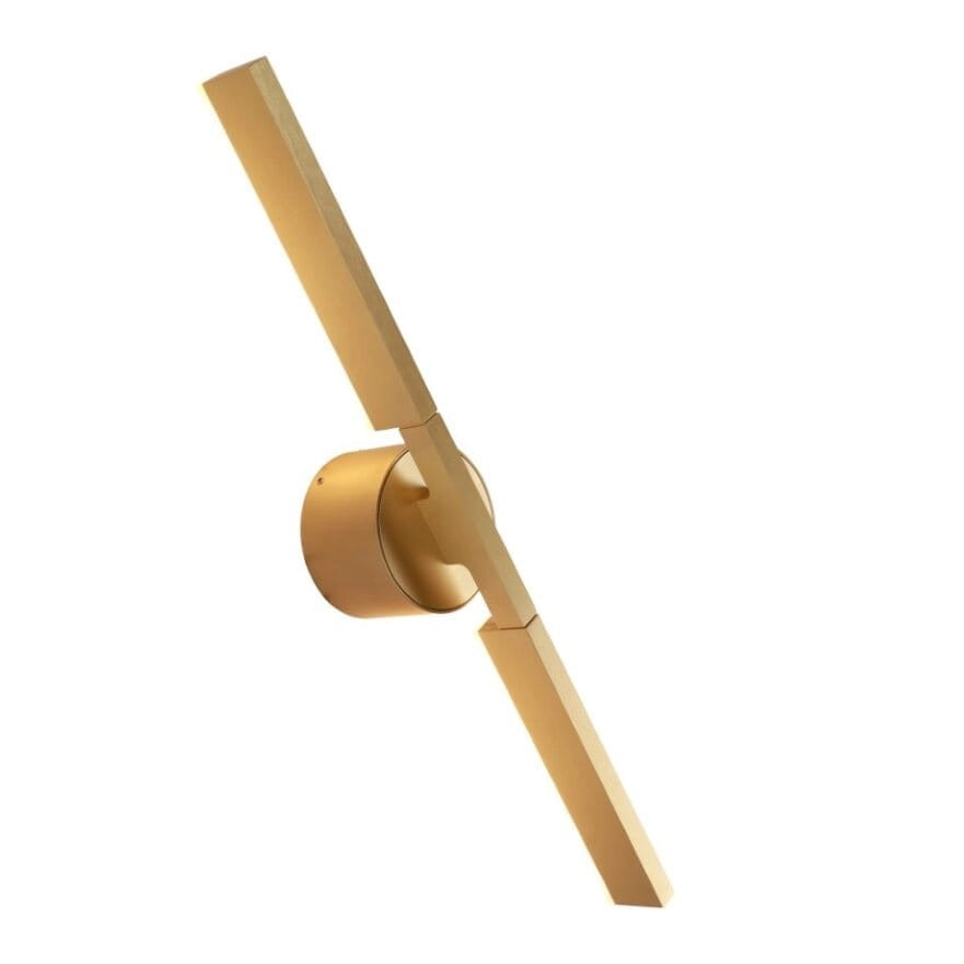 Applique moderna oro doppia barra LED 10W MERANO Maxlight