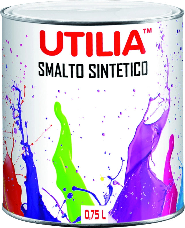 Utilia SMALTO SINTETICO  ml. 750 Marrone (Ral 8017) 6.00 pz