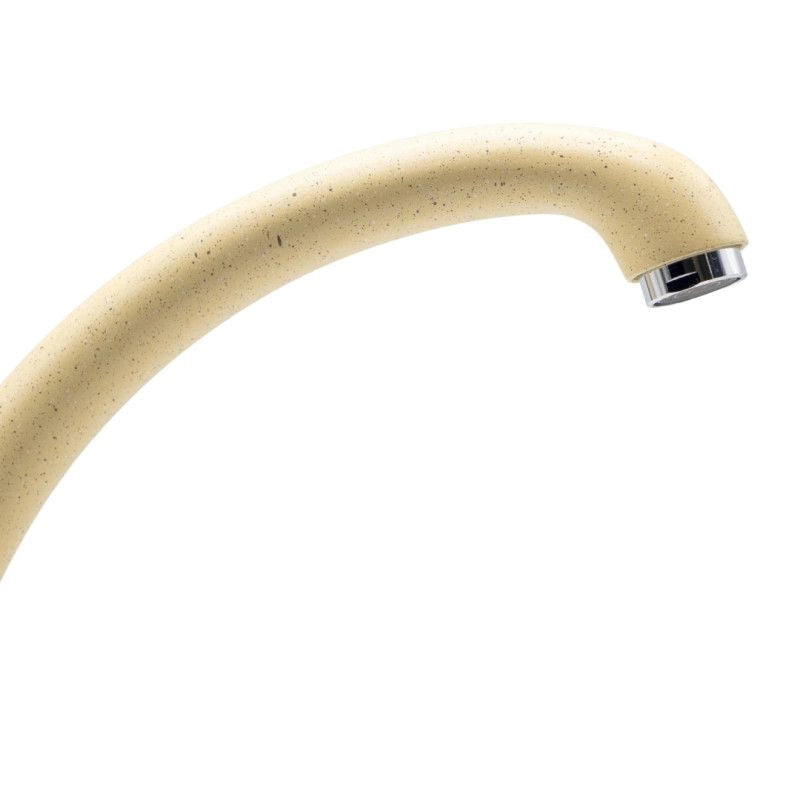 Ogomondo miscelatore oslo orientabile ottone colorato per lavello cucina *** finitura- avena 1, confezione 1