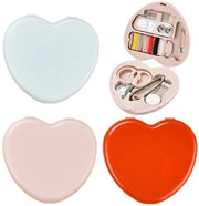Naissi mini a forma di cuore - 3 pezzi - Durevole - Kunststof/Katoen - Naissi per viaggio
