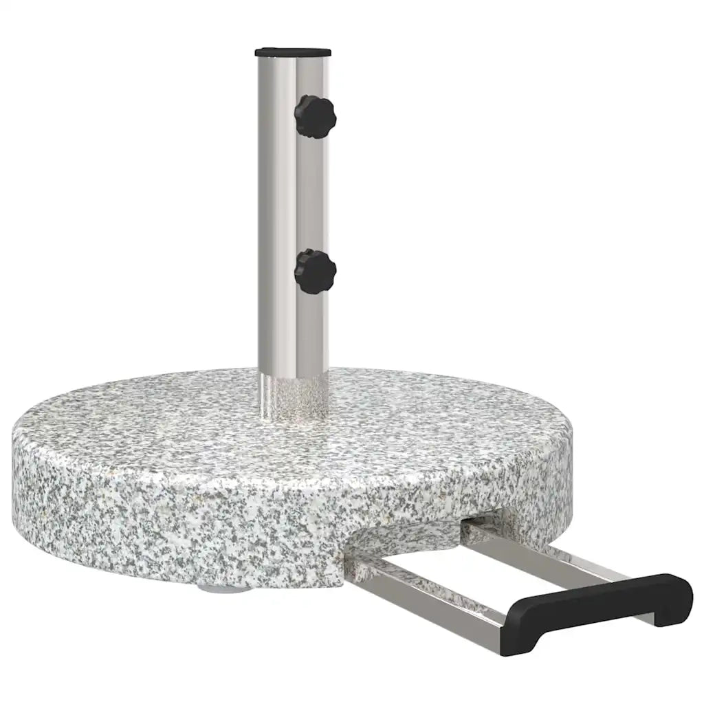Base per ombrellone-Supporto per ombrellone Grigio ? 45 x 37.5 cm Granito