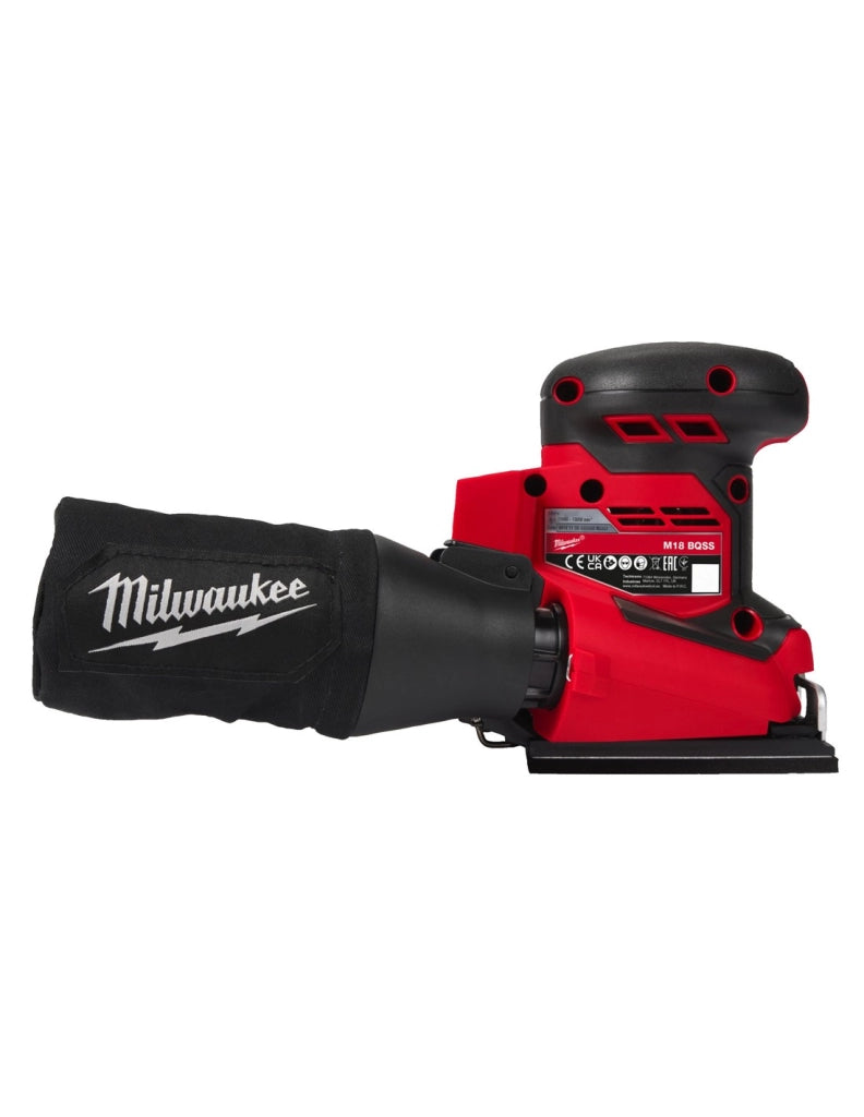 Levigatrice Orbitale Milwaukee M18BQSS-0 (Solo corpo)