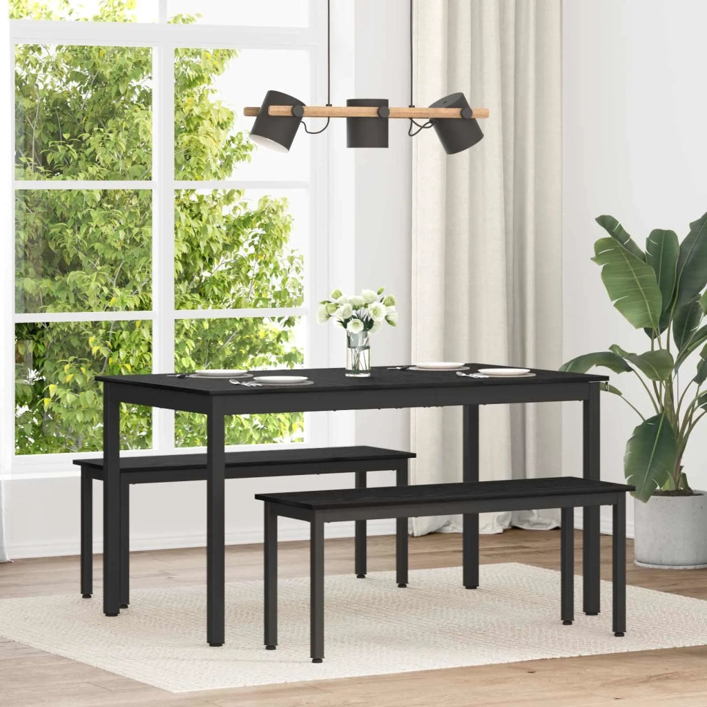 Tavoli da pranzo 140 x 80 x 75 cm METALLO 892644
