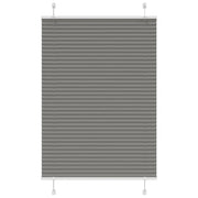 Tenda Plissettata | Tenda pliss¨¨ Antracite 95x100 cm Larghezza Tessuto 94,4 cm