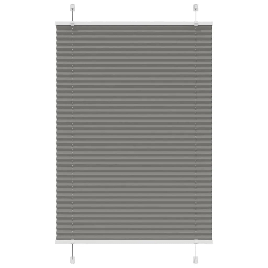 Tenda Plissettata | Tenda pliss¨¨ Antracite 95x100 cm Larghezza Tessuto 94,4 cm