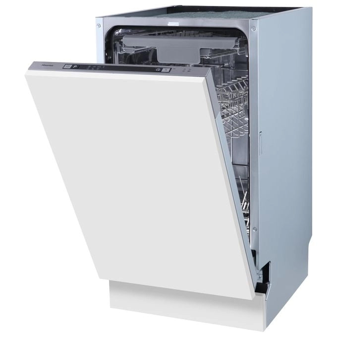 Hisense HV523E10 Lavastoviglie da Incasso 10 Coperti Slim Classe E 45 cm Bianca