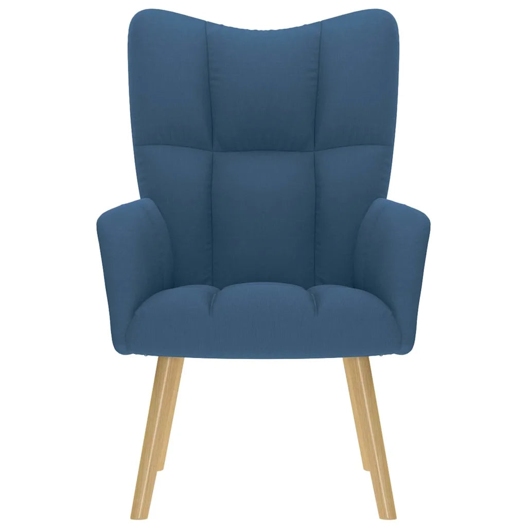 Sedia Relax Blu in Tessuto 4016775