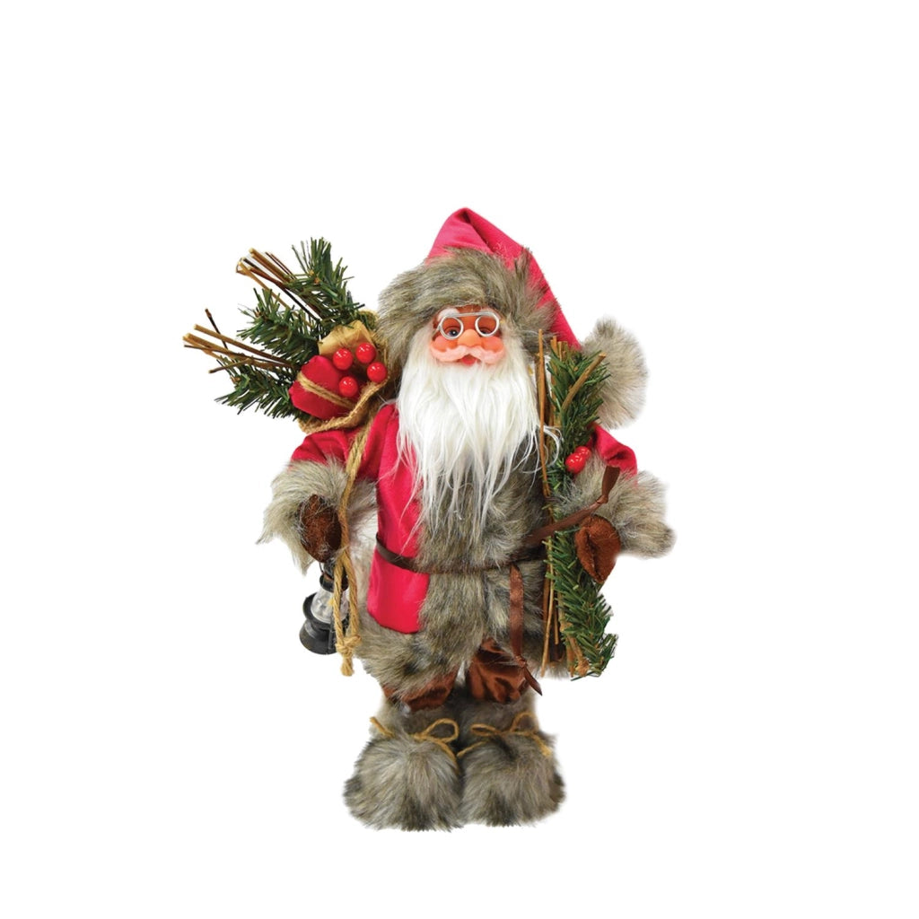 MAURY'S PUPAZZO DI BABBO NATALE MONTANARO DA 30 CM