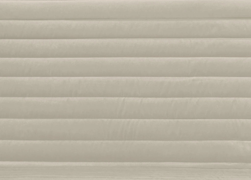 Copridivano Trapuntato Per Divani Con Penisola Modello Simpaty Colore Panna - 240 cm - Panna