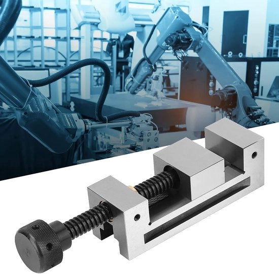 Vise per macchina utensile ad alta precisione - Vassoio di fissaggio - Utensile per CNC - Piastra di rasatura - Stabilità - Materiale 20CrMnTi - Peso 2100 g - Vise per banco di lavoro