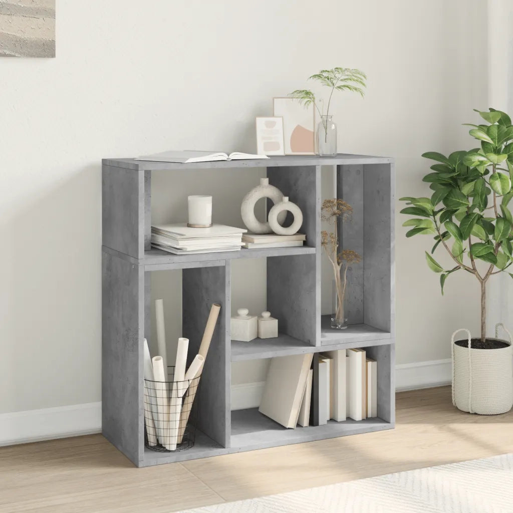 Mobili TV Muro 2pz Grigio Cemento 75x30x50 cm Legno Multistrato 840789
