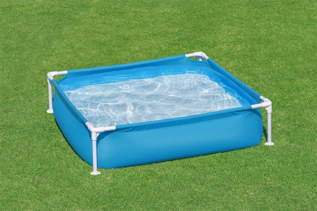 PISCINA FUORI TERRA CON STRUTTURA 122 X 122 X 30,5 CM CAPIENZA DA 365 LT